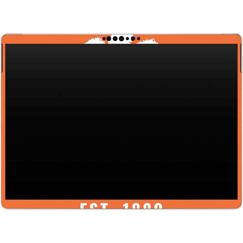 Clemson University Tigers Est 1889 Orange Surface Pro 8 Skin